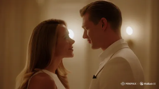 Romantic Couple Sharing Intimate Kiss – AI Generated Video | Hailuo AI