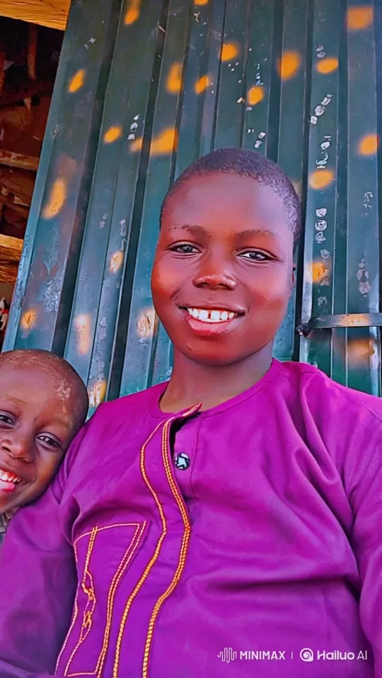 Joyful Siblings Share a Tender Moment – AI Generated Video | Hailuo AI