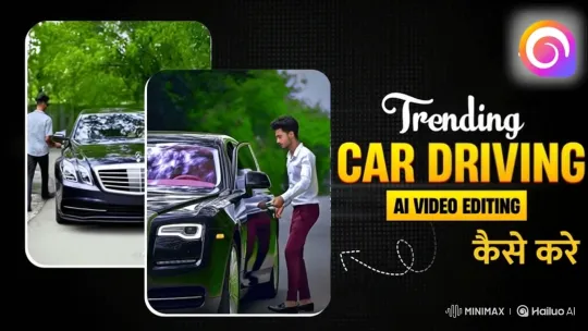 Young Man Enters Luxury Car Gracefully – AI Generated Video | Hailuo AI