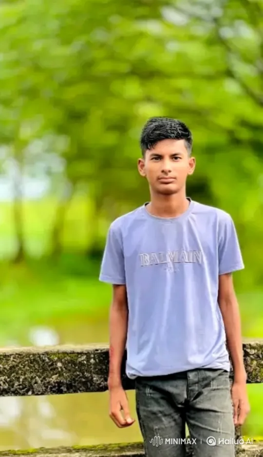 Serene Outdoor Portrait of a Young Man – AI Generated Video | Hailuo AI