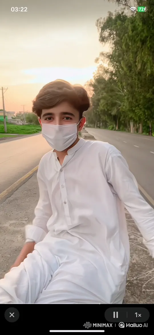 Young Couple's Silent Connection at Sunset – AI Generated Video | Hailuo AI