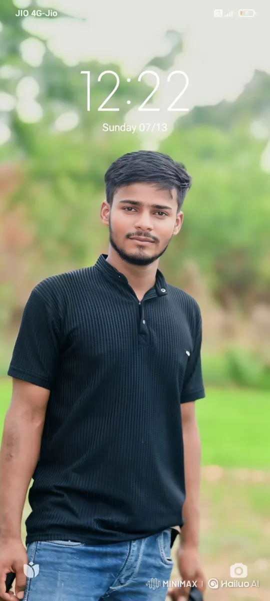 Young Man Meets Car in Serene Landscape – AI Generated Video | Hailuo AI