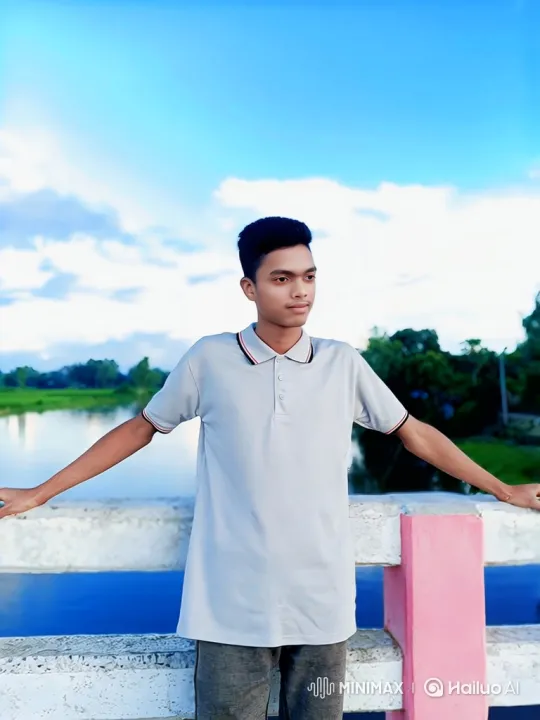 Young Man Prepares for Drive in Lamborghini on Bridge – AI Generated Video | Hailuo AI
