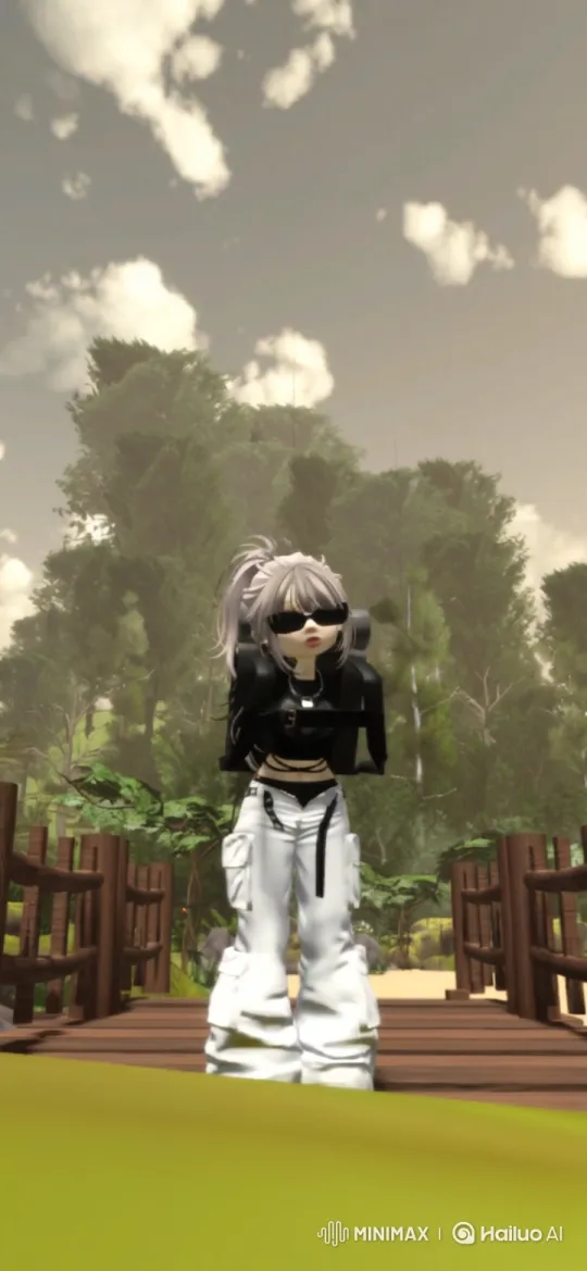 Virtual Tour: Female Avatar on a Mountain Peak to Space – AI Generated Video | Hailuo AI