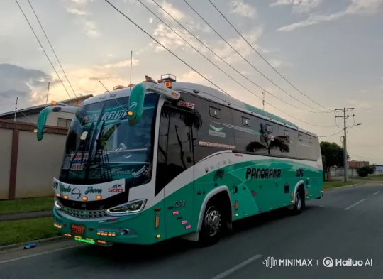 Custom Tour Bus with Advanced Air Suspension – AI Generated Video | Hailuo AI