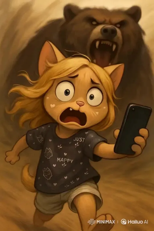 Pet's Survival in the Wild with Beast Encounter – AI Generated Video | Hailuo AI