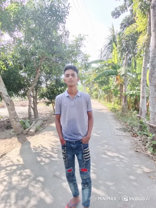 Young Man in Village Meets Lamborghini Veneno – AI Generated Video | Hailuo AI