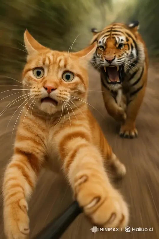 Tiger: Majestic Predator and Conservation Challenges – AI Generated Video | Hailuo AI