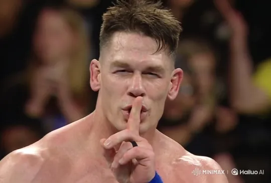 Shirtless Man Bites Finger, Boxer Delivers Knockout Blow – AI Generated Video | Hailuo AI
