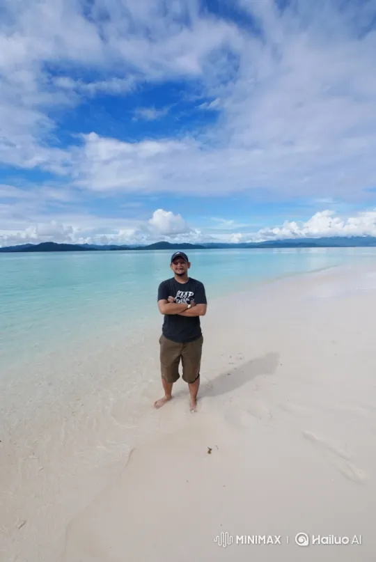 From Beach to Cosmic Orbit: Earth's Panoramic View – AI Generated Video | Hailuo AI
