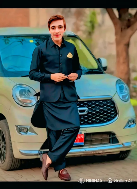 Stylish Man Showcases Fashion and Poise – AI Generated Video | Hailuo AI