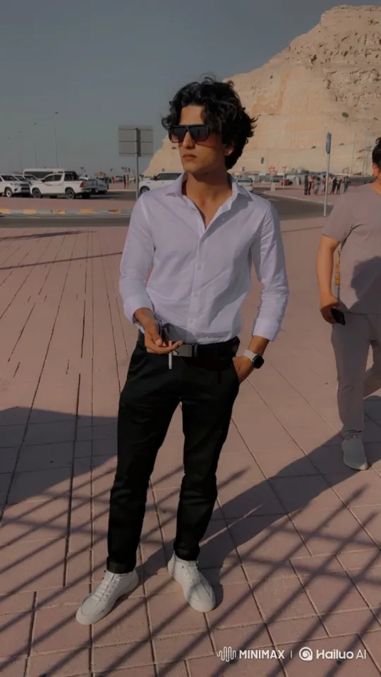 Young Couple Sharing a Serene Moment on Promenade – AI Generated Video | Hailuo AI
