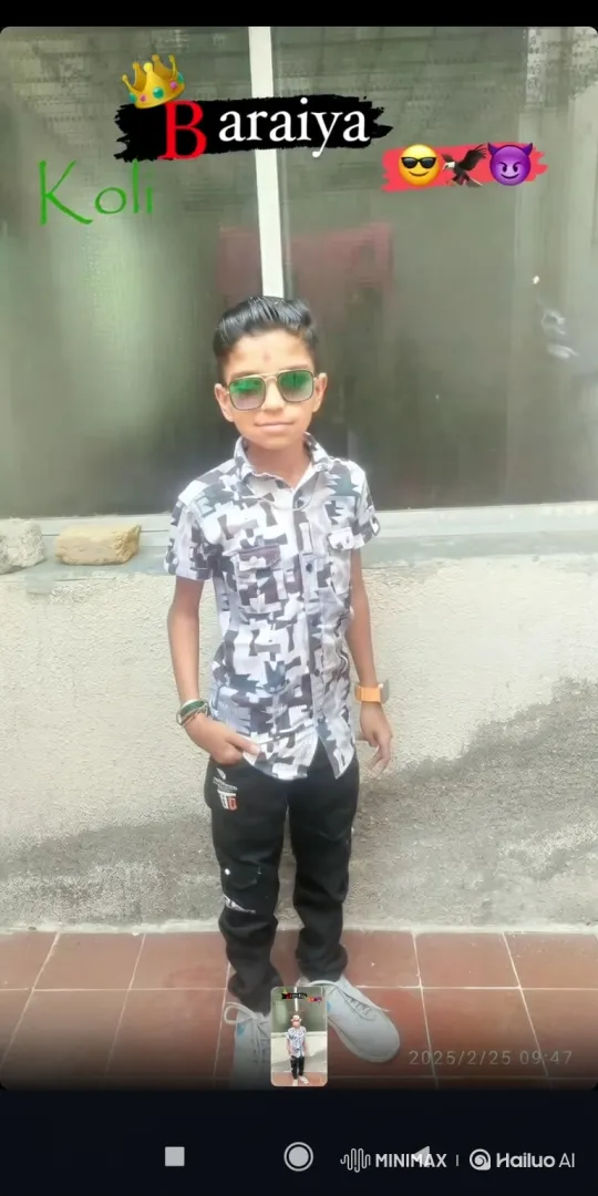 Young Boy Meets Man Resembling Modi in Stylish Sunglasses – AI Generated Video | Hailuo AI