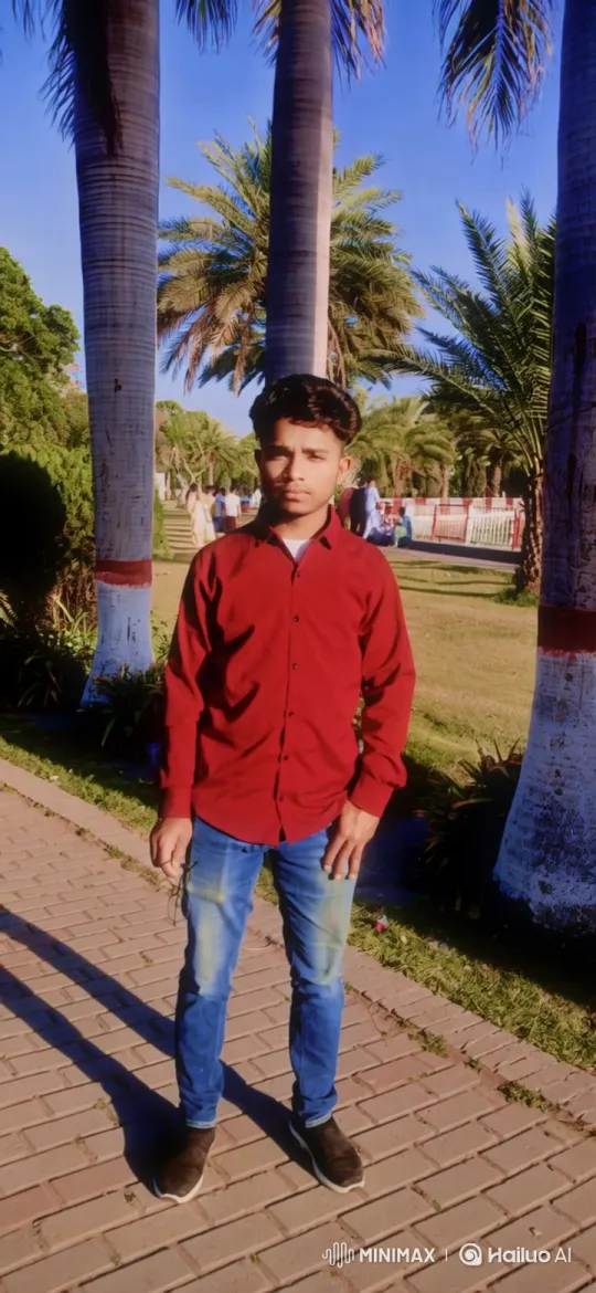 Young Couple's Serene Encounter in a Sunny Park – AI Generated Video | Hailuo AI