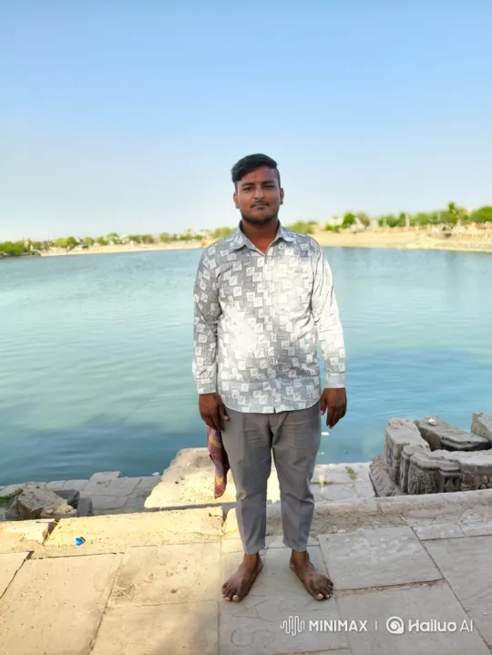 Young Man Meets Prime Minister Modi on Waterfront Steps – AI Generated Video | Hailuo AI