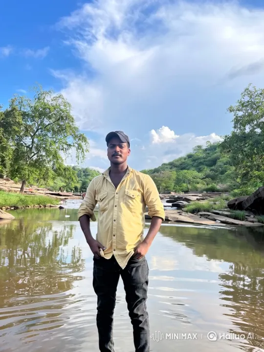 Young Man Enters MINIMAXROO Car by Riverbank – AI Generated Video | Hailuo AI