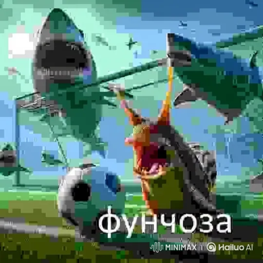 Monstrous Snail Scores Against Airborne Sharks in Surreal Soccer Match – AI Generated Video | Hailuo AI