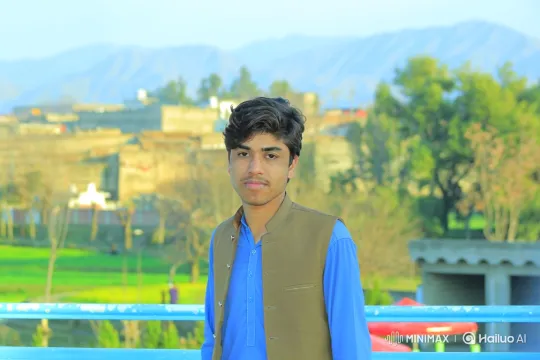 Young Couple's Intimate Moment in Scenic Landscape – AI Generated Video | Hailuo AI