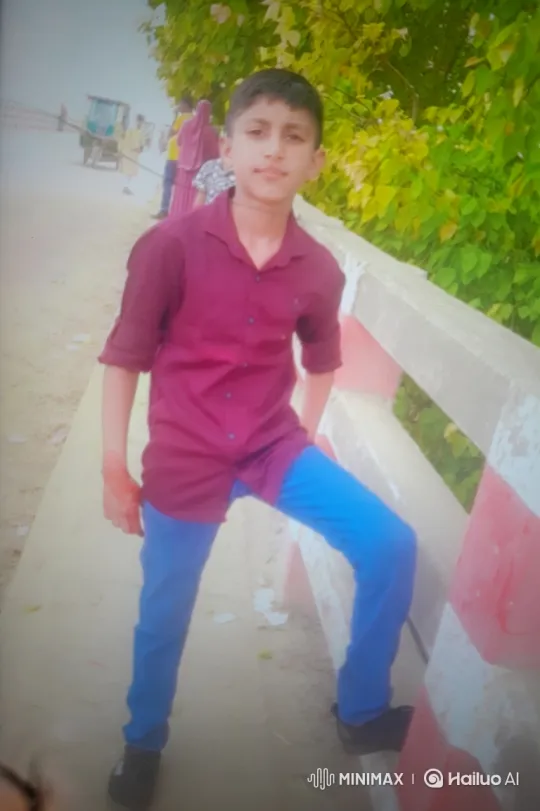 Boy Transforms Attire with Shimmering Light Illusion – AI Generated Video | Hailuo AI