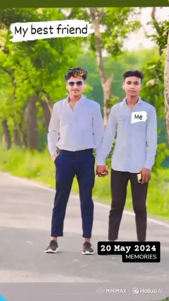 Young Men, Handholding, Car Stops, One Drives Away – AI Generated Video | Hailuo AI