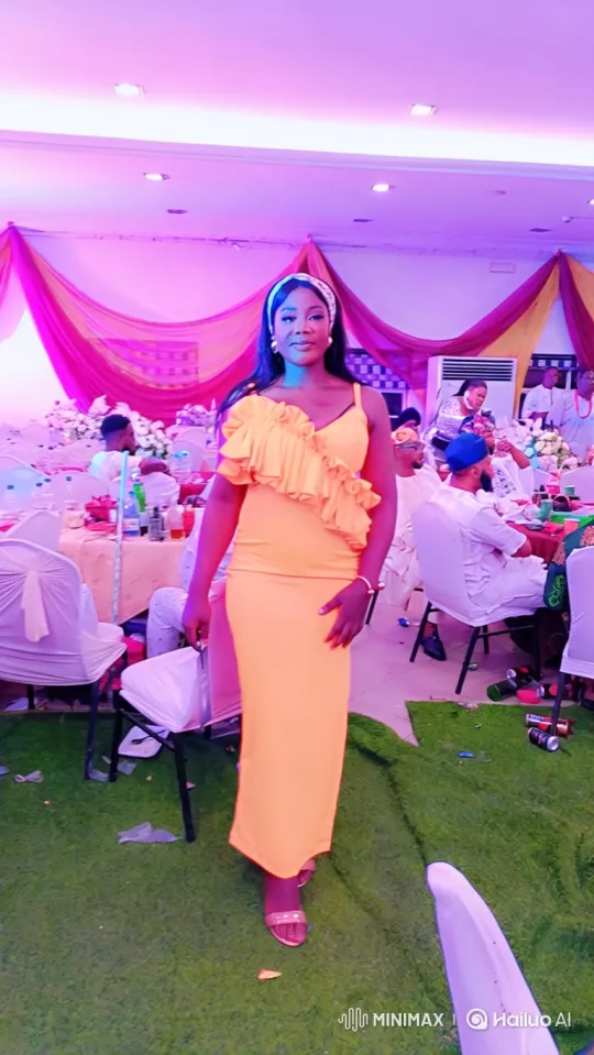 Woman in Orange Dress Heads to Airport and Departs – AI Generated Video | Hailuo AI
