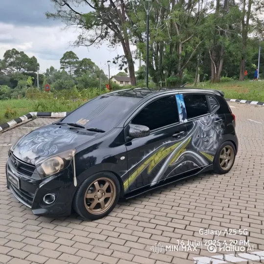 Custom Hatchback Transforms with Lowering Suspension – AI Generated Video | Hailuo AI