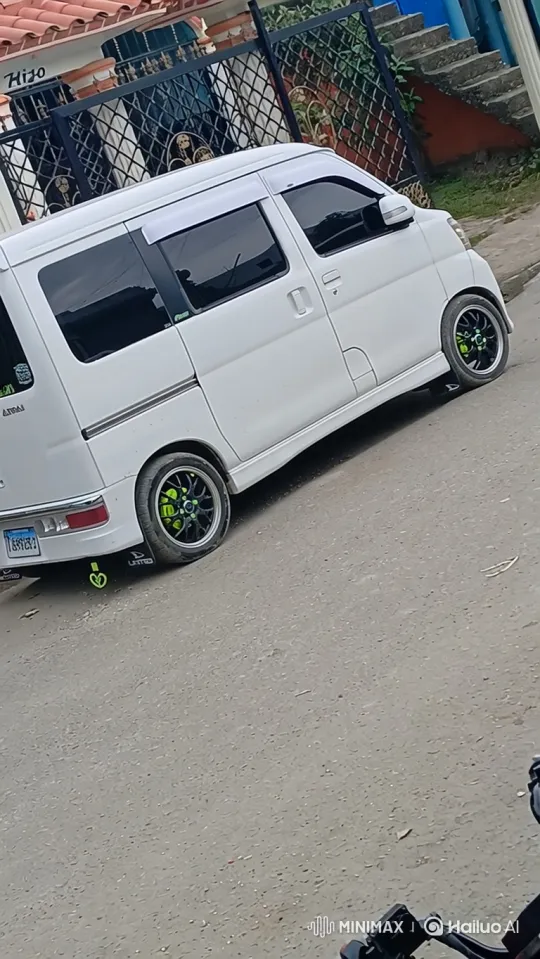 Custom White Microvan with Unique Modifications – AI Generated Video | Hailuo AI
