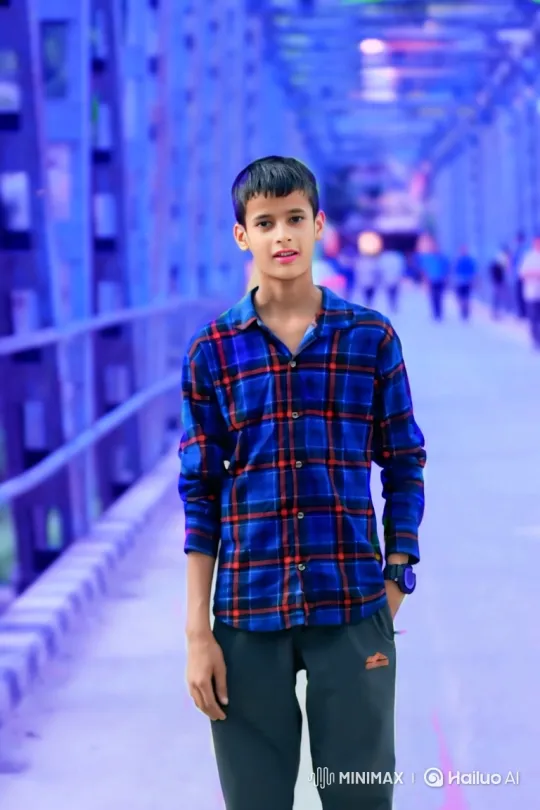 Nepali Boy Embarks on Hopeful Journey at Sunrise – AI Generated Video | Hailuo AI