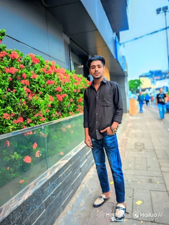 Young Couple's Serene Moment in Urban Setting – AI Generated Video | Hailuo AI