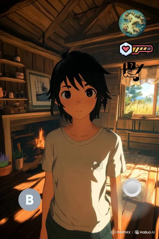 Girl Explores Enchanted Cottage and Lakeside in Anime Short – AI Generated Video | Hailuo AI