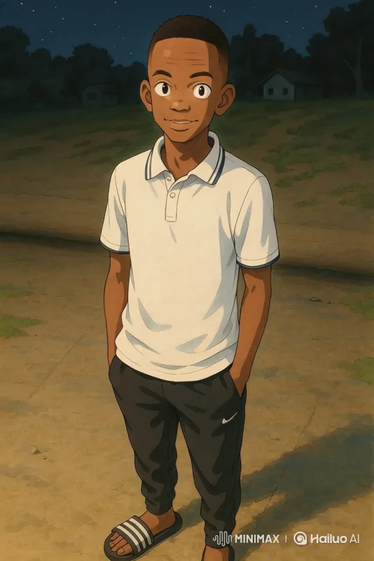 Anime-Style Young Man Tends to Garden with Care – AI Generated Video | Hailuo AI