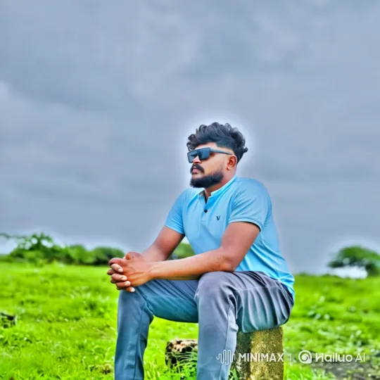 Young Man Meets Narendra Modi Impersonator in Field – AI Generated Video | Hailuo AI