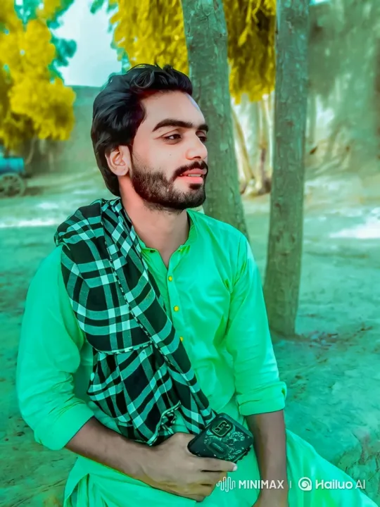 Young Couple's Serene Park Encounter During Golden Hour – AI Generated Video | Hailuo AI