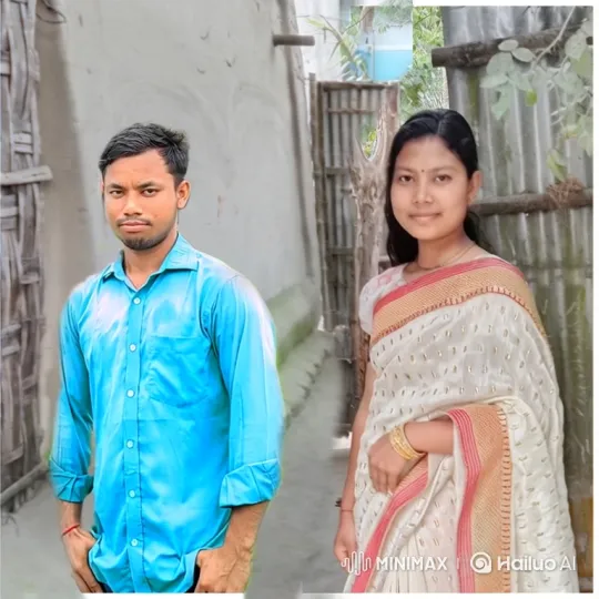 Young Couple Shares Tender Moment in Rustic Setting – AI Generated Video | Hailuo AI