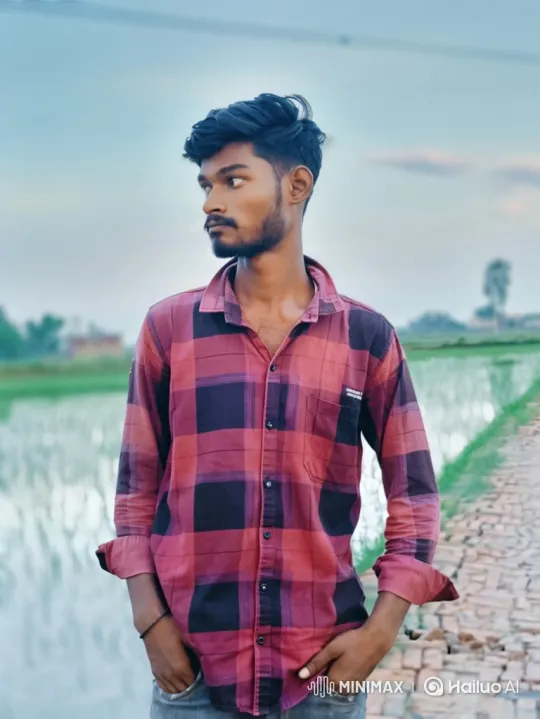 Contemplative Young Man in Rural Setting – AI Generated Video | Hailuo AI