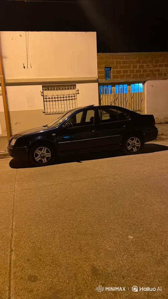 Nighttime Descent of a Sedan with Diminishing Suspension – AI Generated Video | Hailuo AI