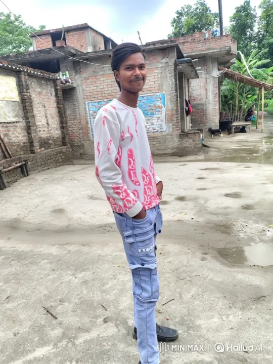Young Man Meets Prime Minister Modi in Courtyard – AI Generated Video | Hailuo AI