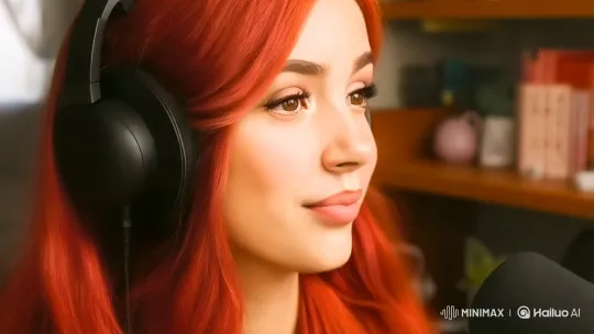 Young Woman Shares Emotions in Intimate Video Message – AI Generated Video | Hailuo AI
