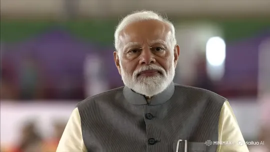 Narendra Modi Speaks to Audience in Realistic Style – AI Generated Video | Hailuo AI
