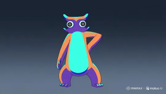 Bezerra Fires a Powerful Energy Beam in Cartoon Animation – AI Generated Video | Hailuo AI