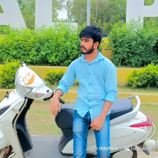 Young Man Enters Car, Leaving Scooter Behind – AI Generated Video | Hailuo AI
