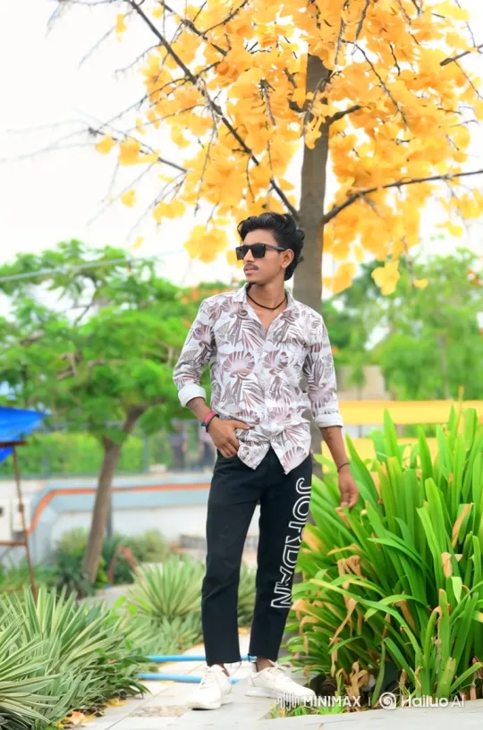 Young Man Meets Prime Minister Modi in Park Setting – AI Generated Video | Hailuo AI