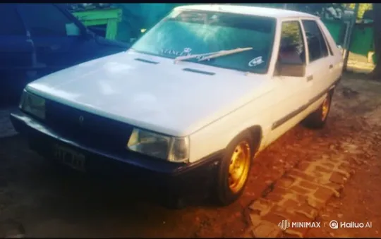 Vintage White Sedan Drives Away on Dirt Road – AI Generated Video | Hailuo AI