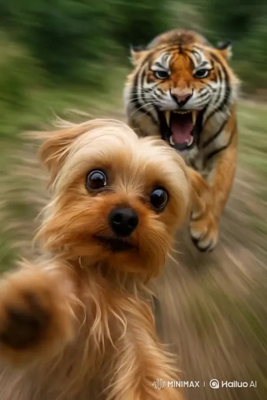 Tiger: The Majestic Predator of the Wild – AI Generated Video | Hailuo AI