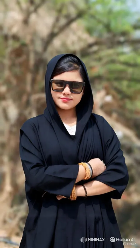 Young Woman Expresses Joyful Birthday Smile – AI Generated Video | Hailuo AI