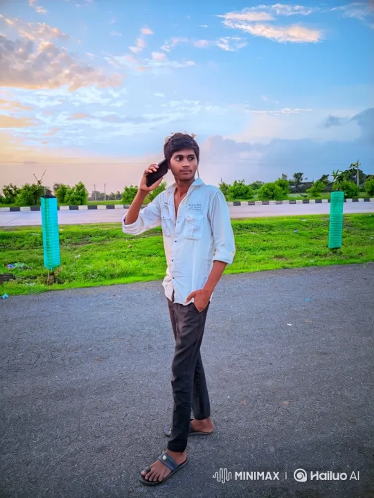 Young Man Meets Prime Minister on Rural Road – AI Generated Video | Hailuo AI