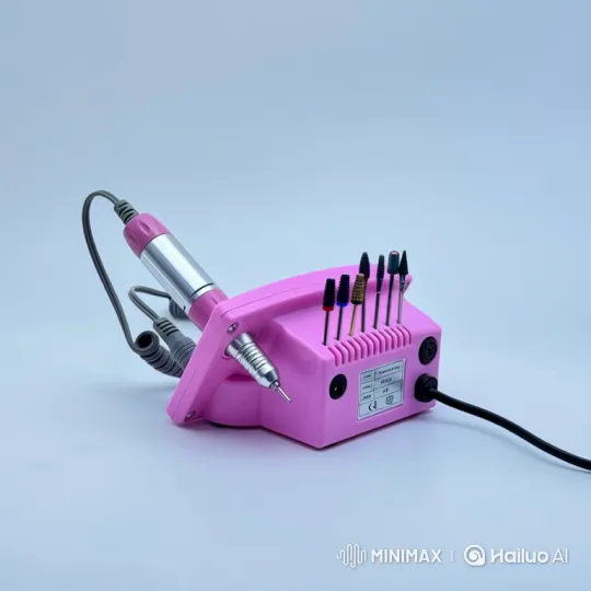 Destruction of Nail Polisher Reveals Brand 'GENAVENAIL' – AI Generated Video | Hailuo AI