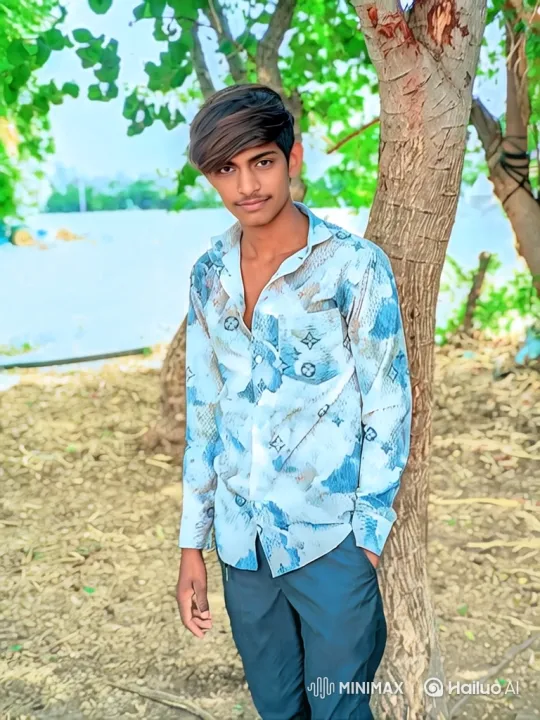 Young Man Smiles Gently in Slow-Push-In Video – AI Generated Video | Hailuo AI