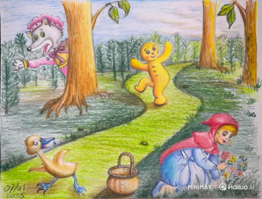 Animated Short: Gingerbread Man's Unhappy Dance – AI Generated Video | Hailuo AI