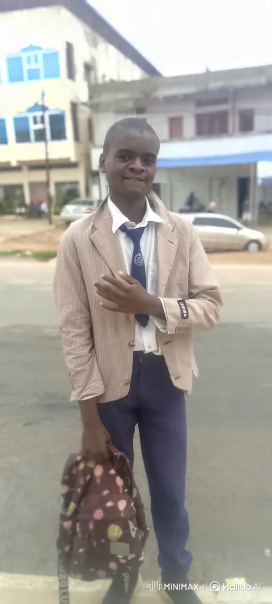 Young Man in Blazer Smiles Confidently at Camera – AI Generated Video | Hailuo AI